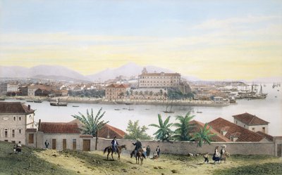 Rio de Janeiro door Philippe and Ciceri Eugene Benoist