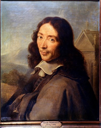 Portret van Claude Perrault door Philippe de (after) Champaigne