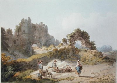 Poort van Carisbrook Castle, uit 
