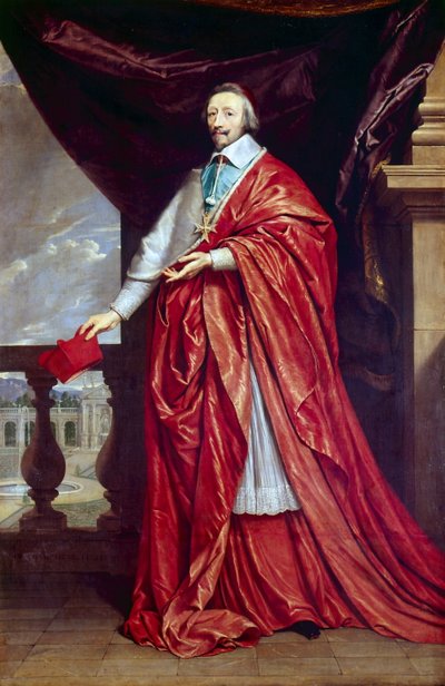 Kardinaal Richelieu door Philippe de Champaigne