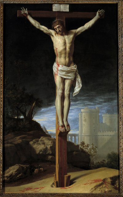 Christus aan het kruis door Philippe de Champaigne