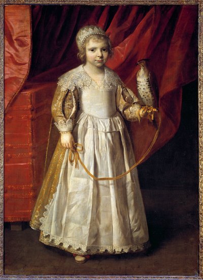 Portret van Anne Marie de Chevreuse door Philippe de Champaigne