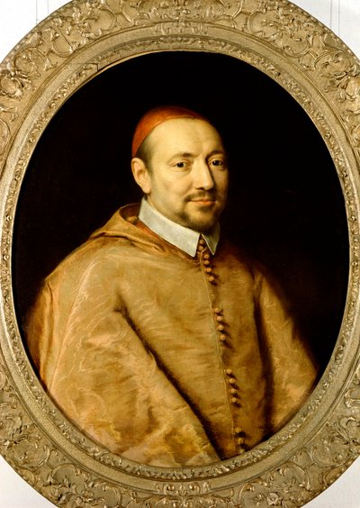 Portret van kardinaal van Berulle (1575-1629) door Philippe de Champaigne