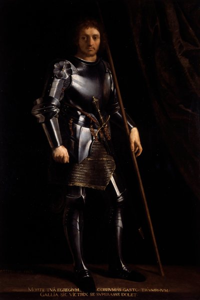 Portret van Gaston de Foix, Hertog van Nemours (1489-1512) door Philippe de Champaigne