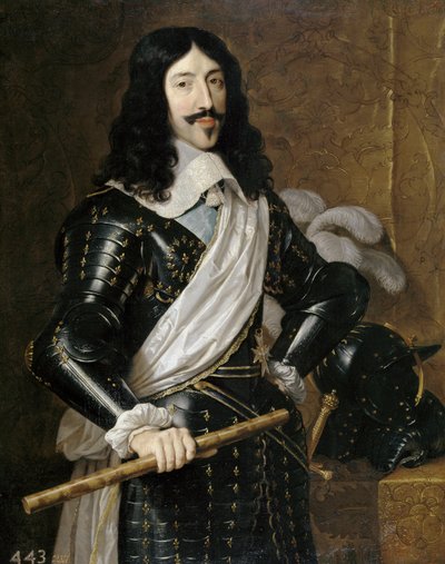 Portret van Lodewijk XIII van Frankrijk door Philippe de Champaigne
