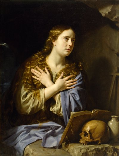 De Berouwvolle Magdalena door Philippe de Champaigne
