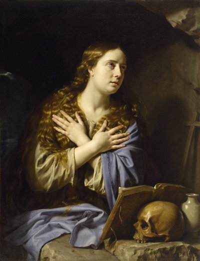 De berouwvolle Magdalena door Philippe de Champaigne