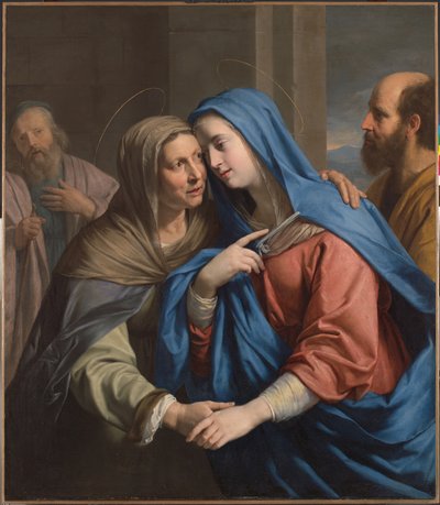 De Visitatie, ca. 1643 door Philippe de Champaigne