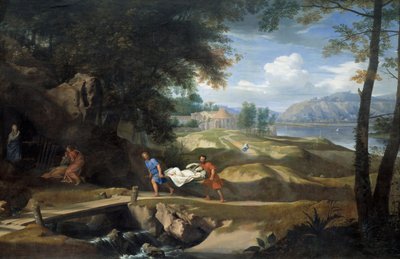 De wonderen van de heilige Maria boetvaardige. Schilderij door Philippe De Champaigne (1602-1674) door Philippe de Champaigne