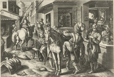 Stijgbeugels door Philips Galle (attributed to workshop of)