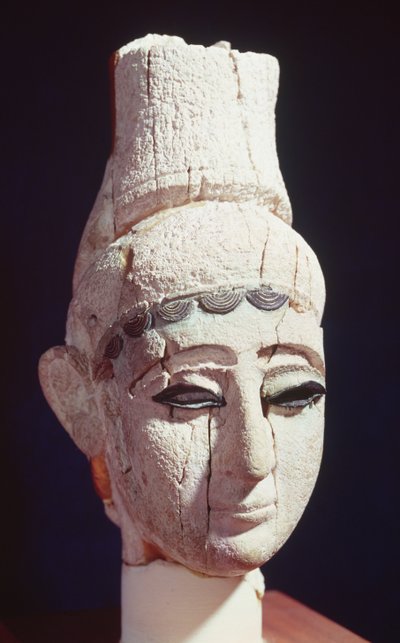 Hoofd van een prins of prinses van Ugarit door Phoenician