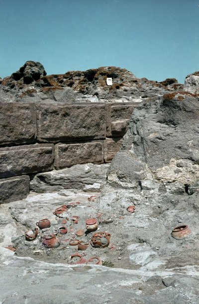 Beschaving van de Feniciërs: site van de tophet van de Punische stad Sulcis op het huidige eiland Sant