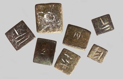 Gewichten met hun individuele gewicht door Phoenician Phoenician