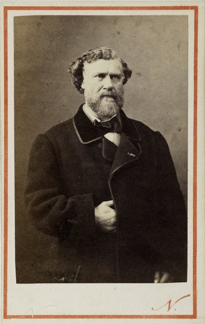 Portret van Jules Lacroix door Photo studio Nadar.