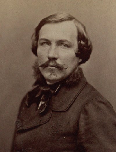 Portret van pianist en componist Alfred Quidant 1815-1893, ca. 1870 door Photo studio Nadar.