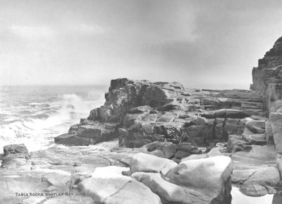 Table Rocks, Whitley Bay door Photochrom Co Ltd of London
