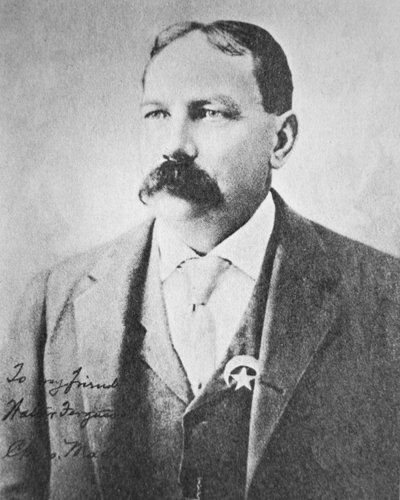 Chris Madsen (1851-1944) door Photographer American