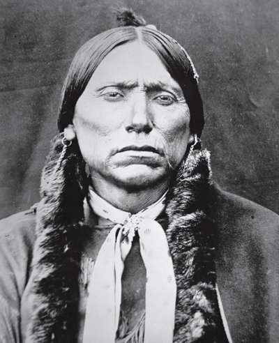 Quanah Parker (c.1845-1911) door Photographer American