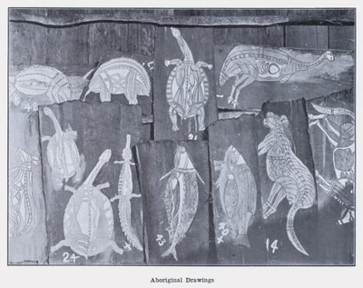 Aboriginal tekeningen door Photographer Australian