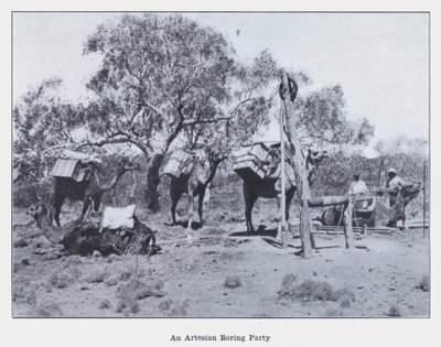 Een Artesische Boorploeg door Photographer Australian