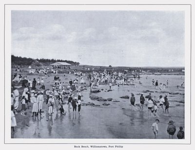 Achterstrand, Williamstown, Port Phillip door Photographer Australian