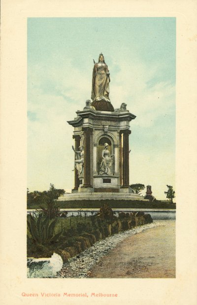 Queen Victoria Memorial, Melbourne, Victoria, Australië door Photographer Australian