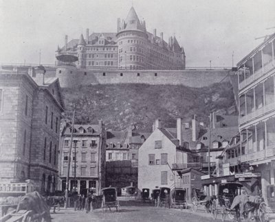 Canada: Het Chateau Frontenac, Quebec door Photographer Canadian