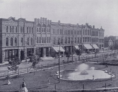 Canada: Victoria Row, vanaf Queen