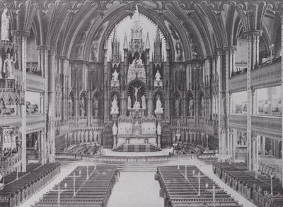 Interieur Notre Dame Kathedraal, Montreal door Photographer Canadian