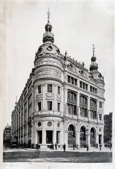 Printemps warenhuis in Parijs door Photographer French