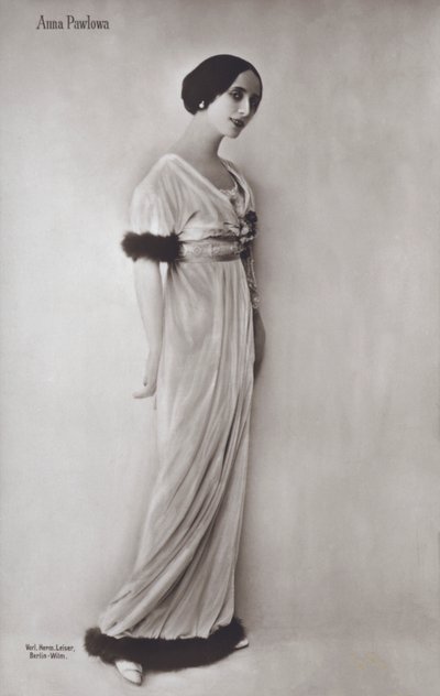 Anna Pavlova door Photographer German