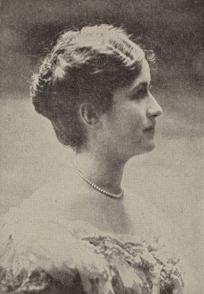 Bertha Krupp, Duitse eigenaresse van het Krupp industriële imperium (zwart-wit foto) door Photographer German