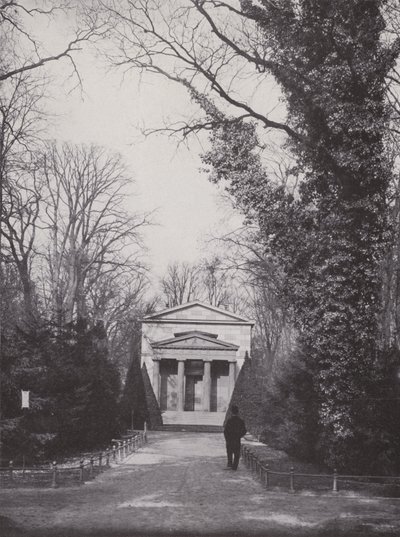 Charlottenburg, Mausoleum, Ausseres door Photographer German