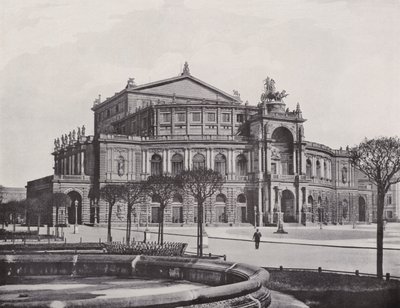 Het koninklijke hof theater door Photographer German