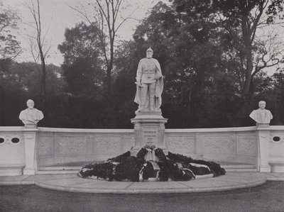 Monument van Keizer Friedrich III door Photographer German