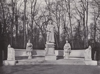 Monument in de Sieges-Allee, Kurfürst Friedrich I door Photographer German