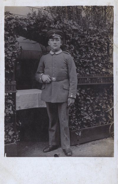 Duitse leger soldaat door Photographer German