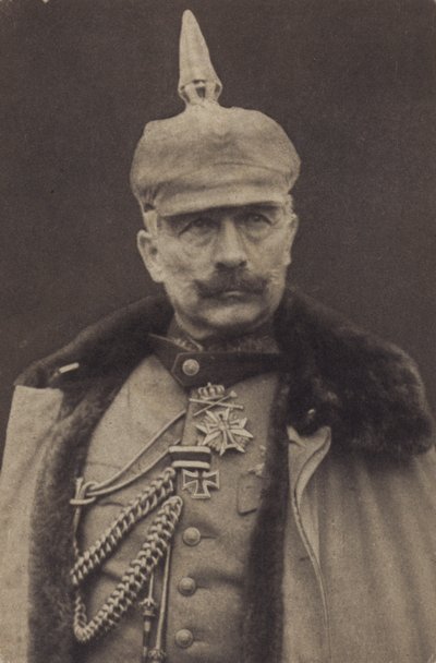 Kaiser Wilhelm II van Duitsland in militair uniform door Photographer German