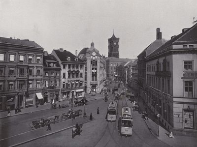 Molkenmarkt, Spandauer Straße en stadhuis door Photographer German
