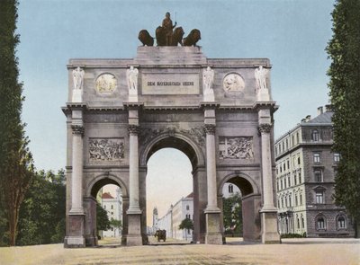 München: Siegestor door Photographer German
