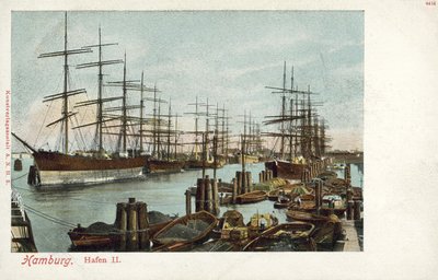 Haven, Hamburg door Photographer German