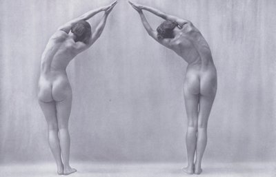 Het mooie lichaam, fysieke cultuur voor vrouwen (zwart-wit foto) door Photographer German