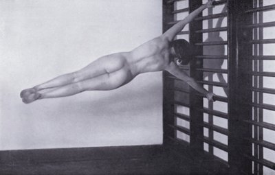 Het mooie lichaam, fysieke cultuur voor vrouwen (zwart-wit foto) door Photographer German