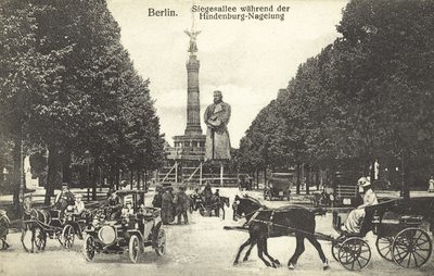 Het IJzeren Hindenburg, Berlijn door Photographer German