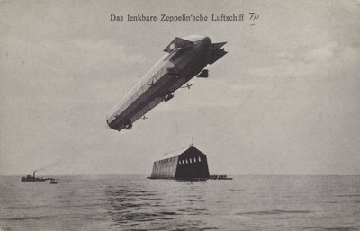 Zeppelin LZ III door Photographer German
