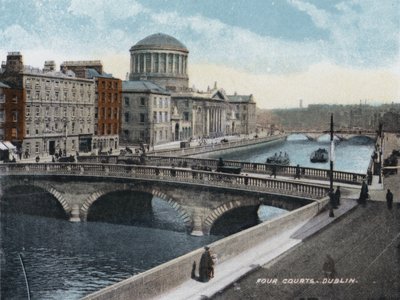 Four Courts, Dublin door Photographer Irish