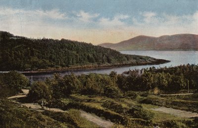 Zuid-Ierland: Rivier Blackwater bij Kenmare, County Kerry (gekleurde foto) door Photographer Irish