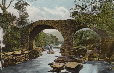 Zuid-Ierland: De Oude Weir Brug (de stroomversnellingen), Killarney door Photographer Irish