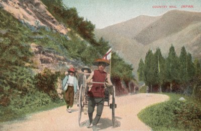 Post bezorgen in landelijk Japan door Photographer Japanese