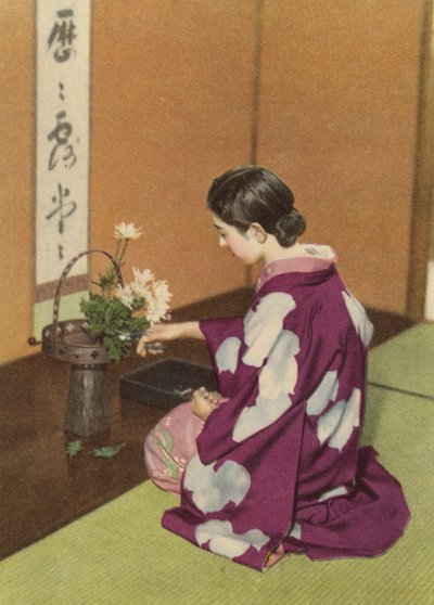 Meisje maakt een bloemstuk door Photographer Japanese